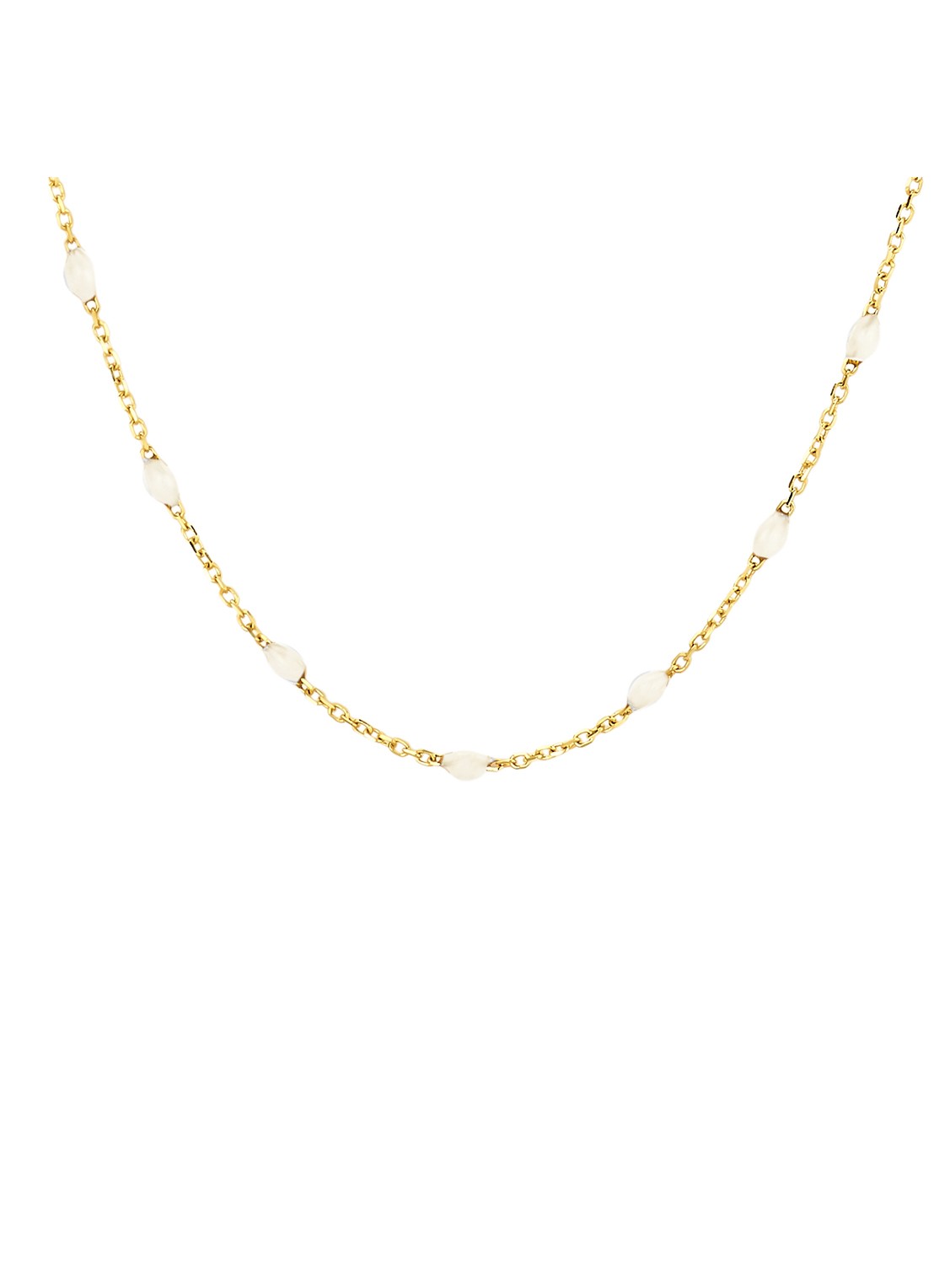 Blush Ketting van 14 karaat geelgoud 3162YRM - detail goud