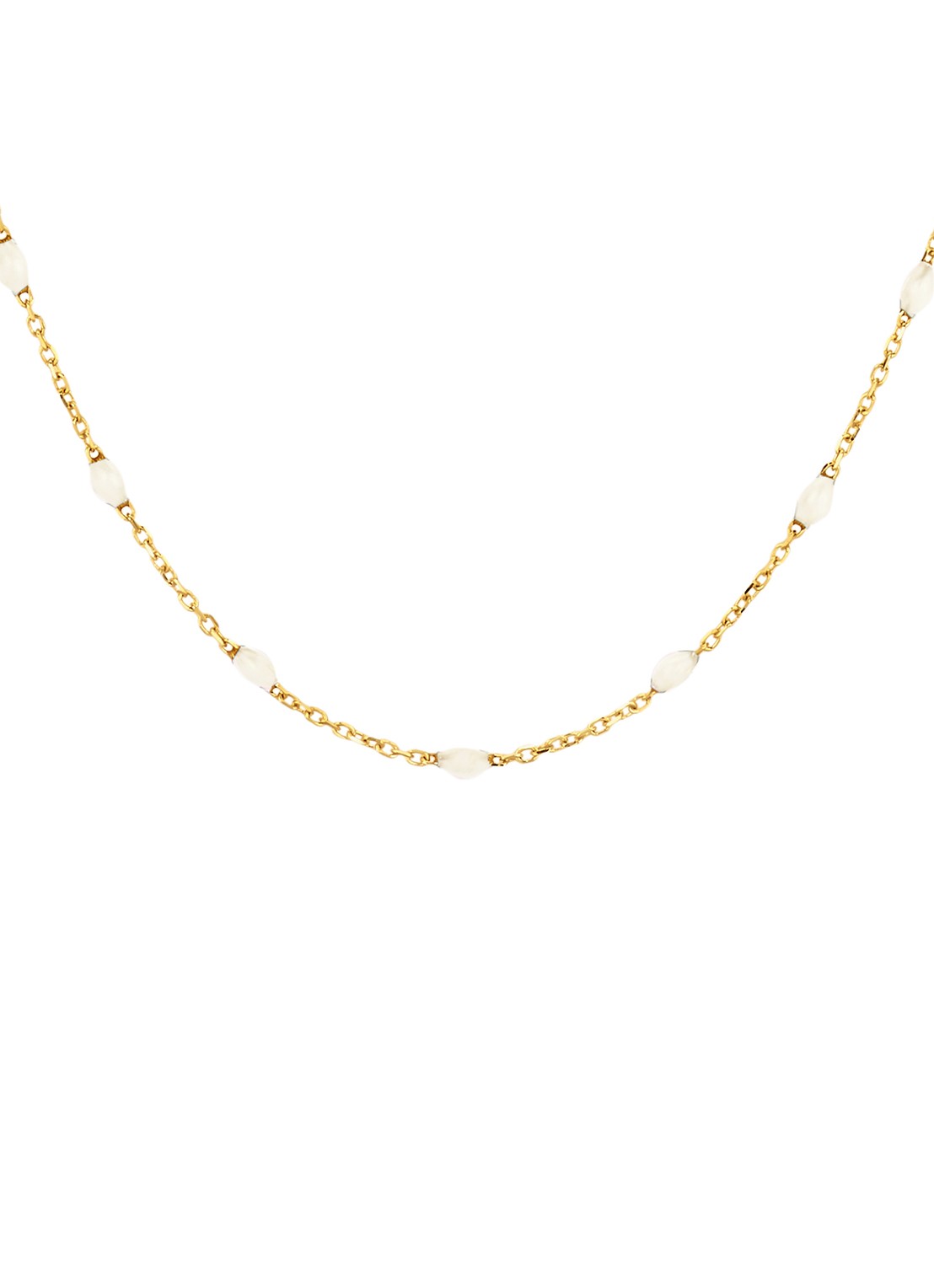 Blush Ketting van 14 karaat geelgoud 3162YRM - voorkant 3 goud