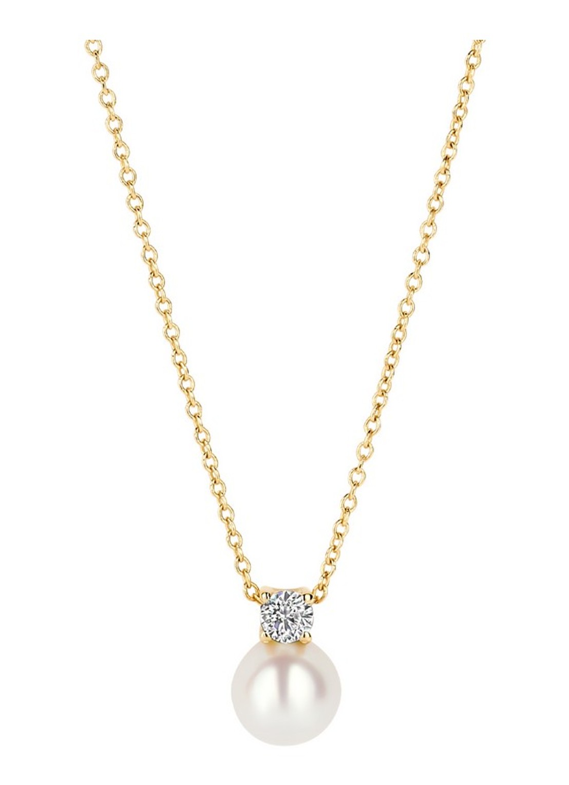 Blush Ketting van 14 karaat geelgoud 3163YPW - voorkant goud