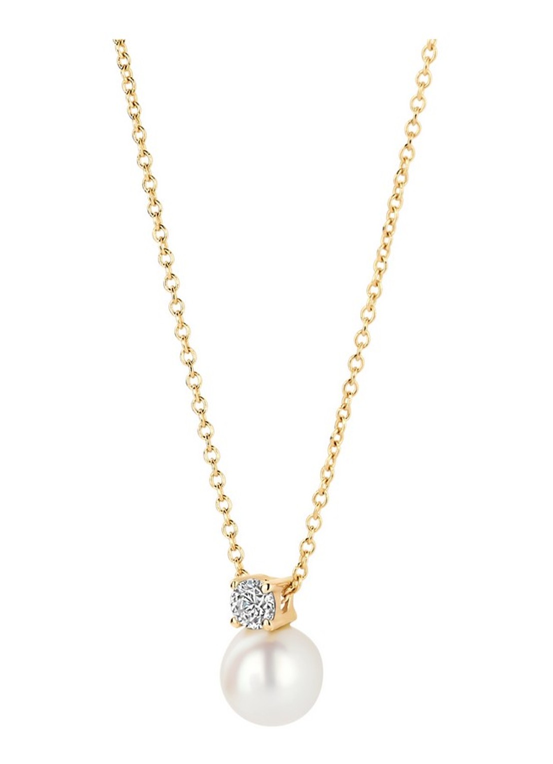 Blush Ketting van 14 karaat geelgoud 3163YPW - voorkant 2 goud