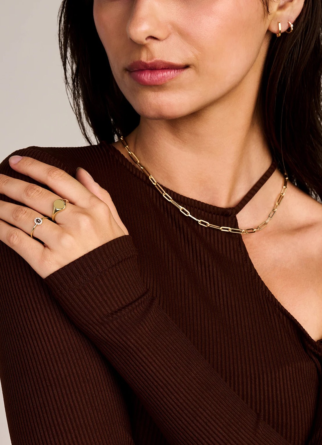 Blush Ketting van 14 karaat geelgoud 3165YGO - detail 2 goud