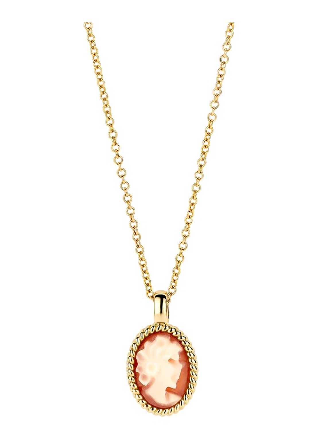 Blush Ketting van 14 karaat geelgoud 3167YCA - voorkant 2 goud