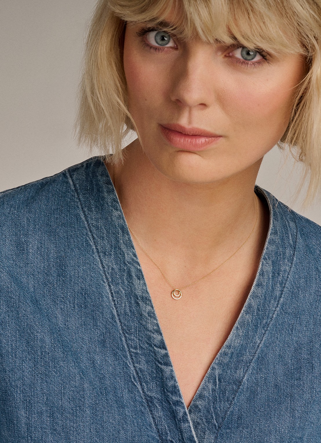 Blush Ketting van 14 karaat geelgoud 3193YZI - detail 3 goud