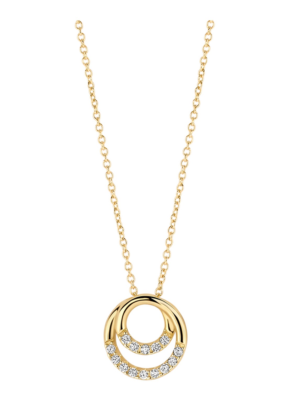 Blush Ketting van 14 karaat geelgoud 3193YZI - voorkant goud