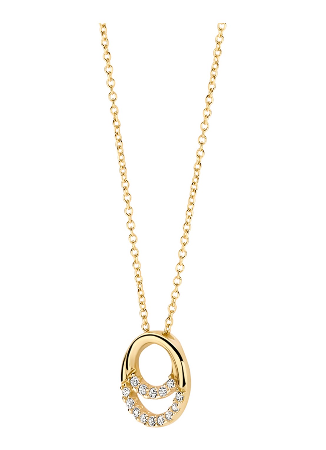 Blush Ketting van 14 karaat geelgoud 3193YZI - voorkant 2 goud