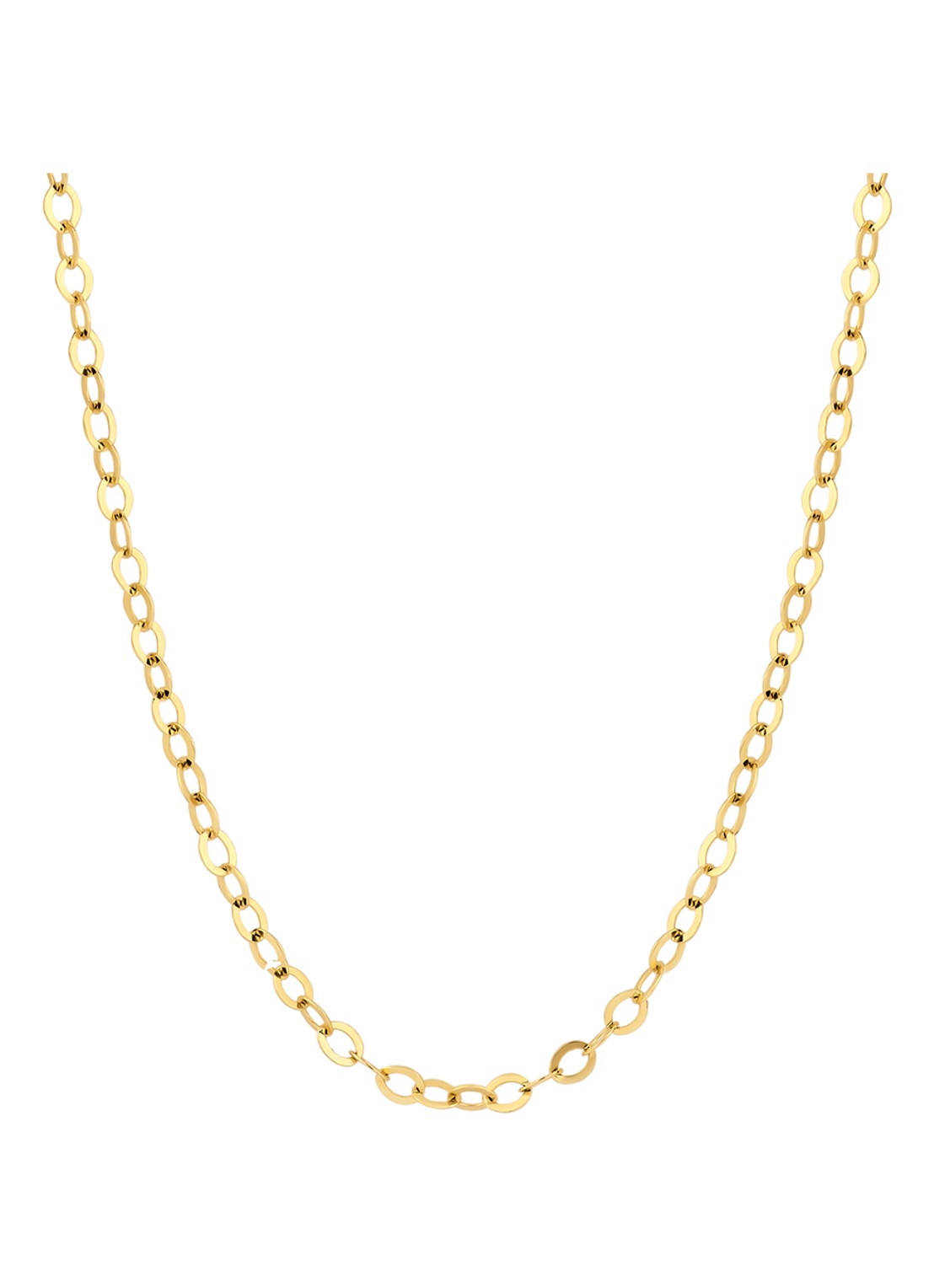 Blush Ketting van 14 karaat geelgoud 3198YGO - voorkant goud