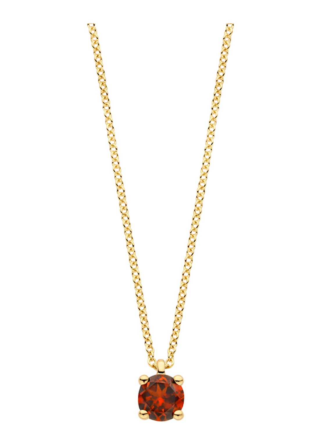 Blush Ketting van 14 karaat geelgoud 3200YGA  - voorkant geelgoud