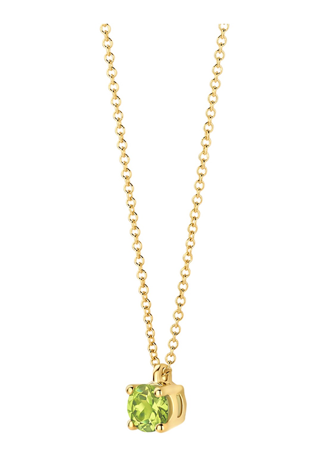 Blush Ketting van 14 karaat geelgoud 3200YGP  - detail 3 geelgoud