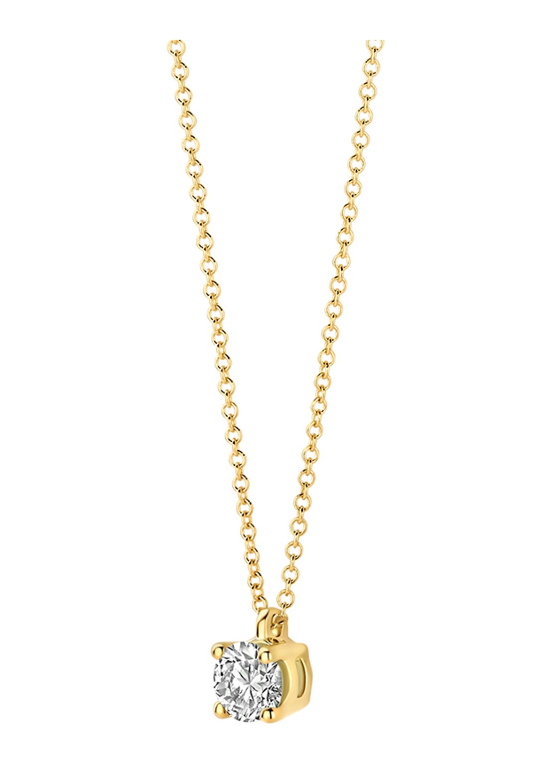 Blush Ketting van 14 karaat geelgoud 3200YLG  - detail 3 geelgoud