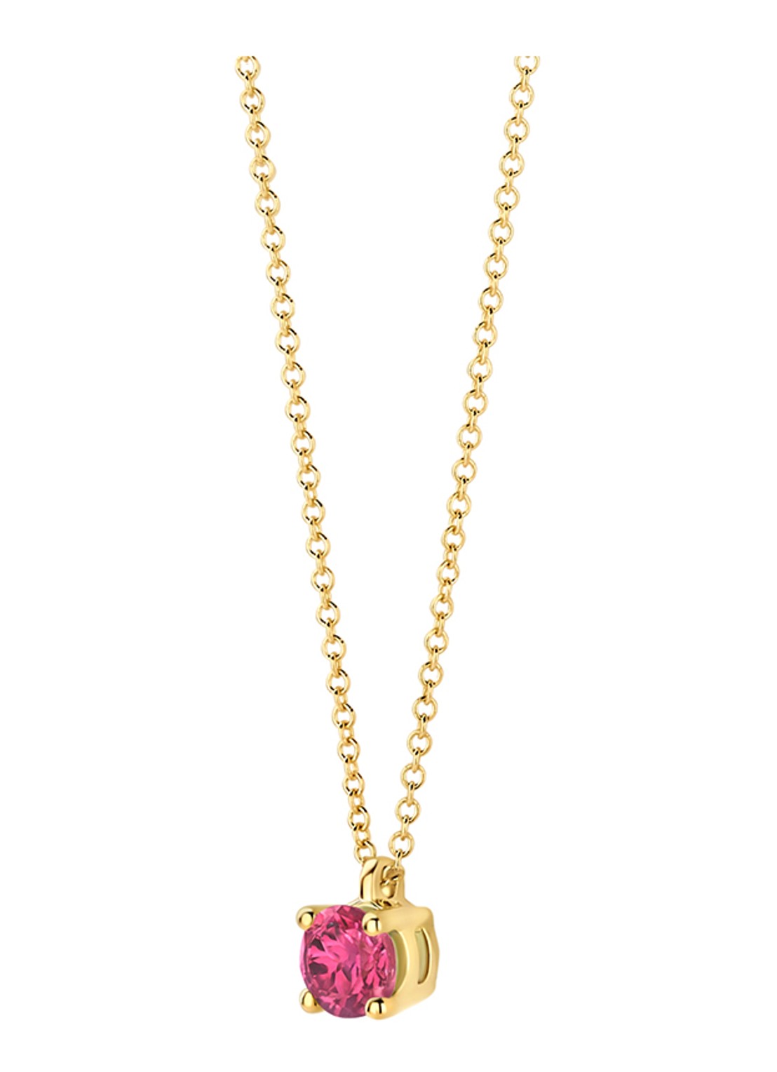 Blush Ketting van 14 karaat geelgoud 3200YPT - detail 3 geelgoud