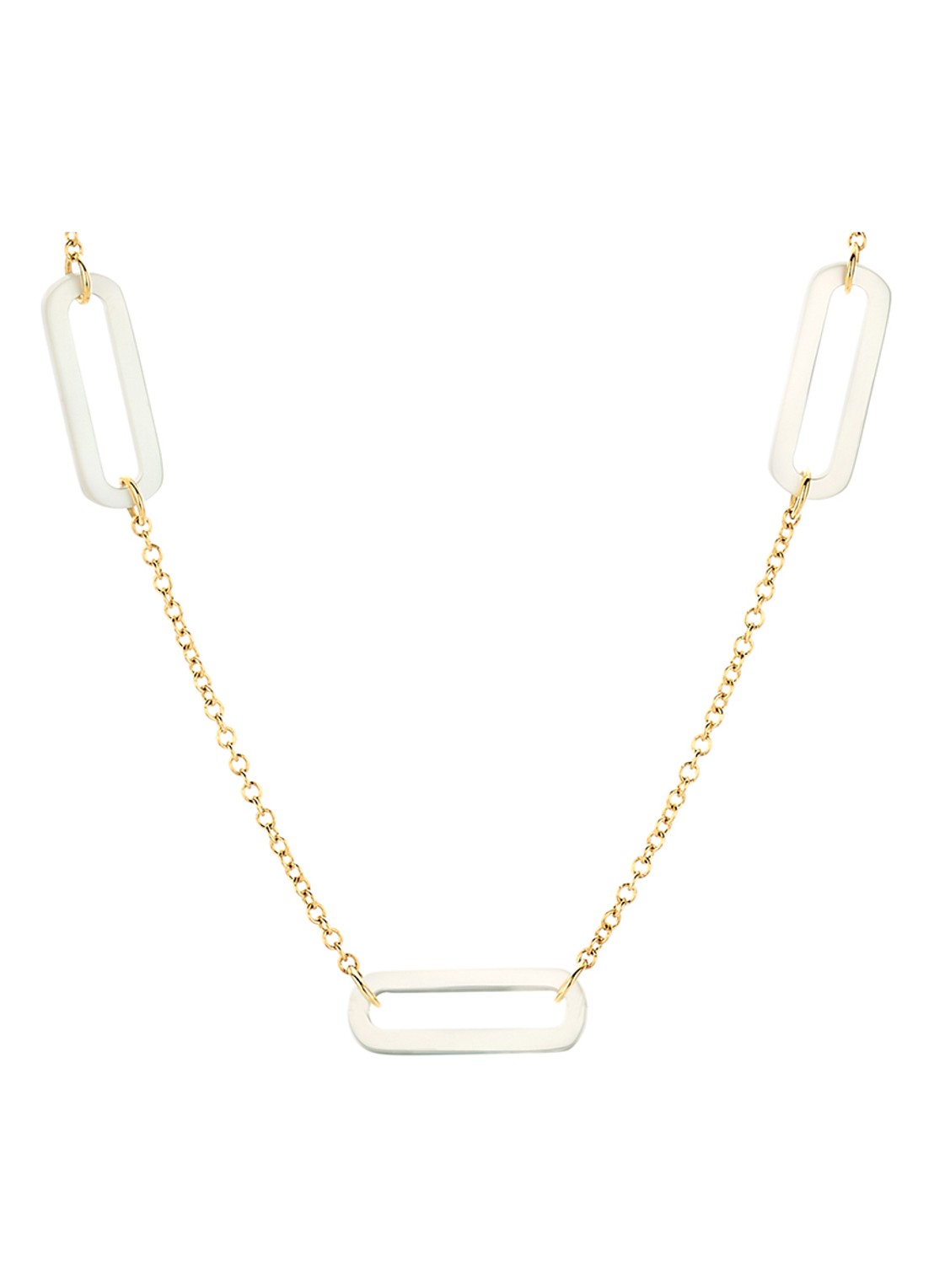 Blush Ketting van 14 karaat geelgoud 3204YMP - voorkant 3 geelgoud
