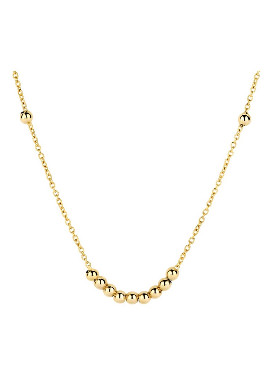 Blush Ketting van 14 karaat geelgoud met parels 3182YGO - voorkant goud