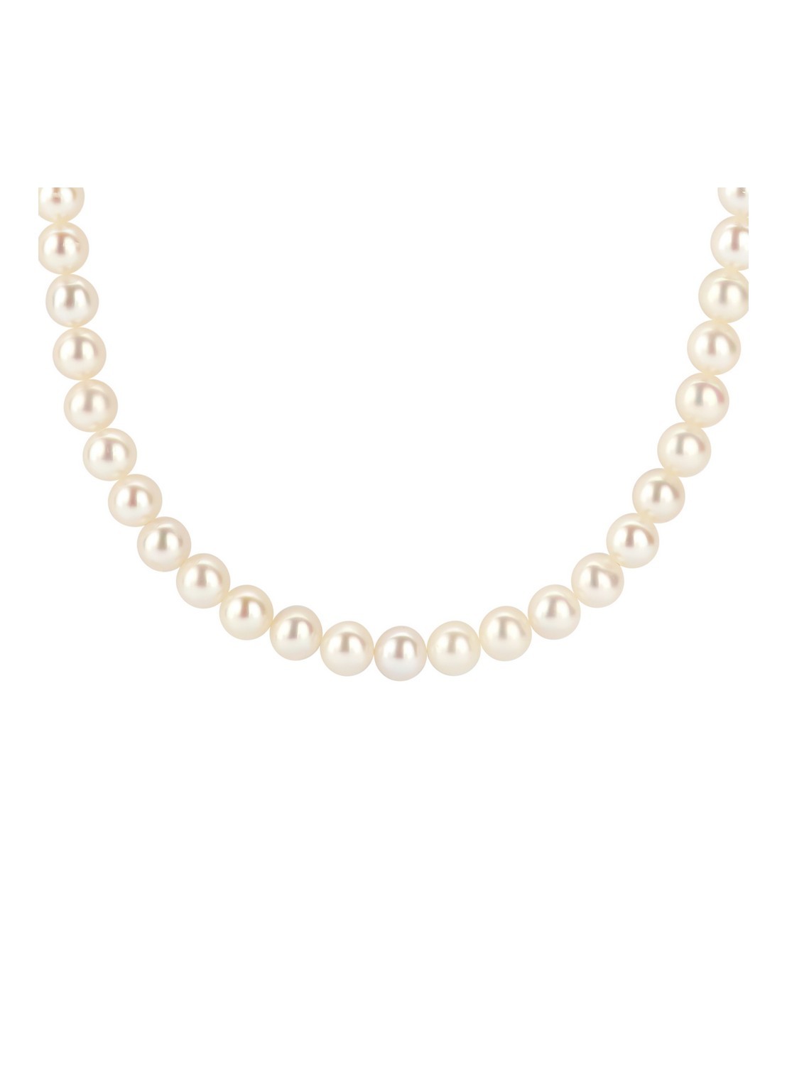 Blush Ketting van 14 karaat geelgoud met parels 3184YPW - voorkant 2 parelmoer