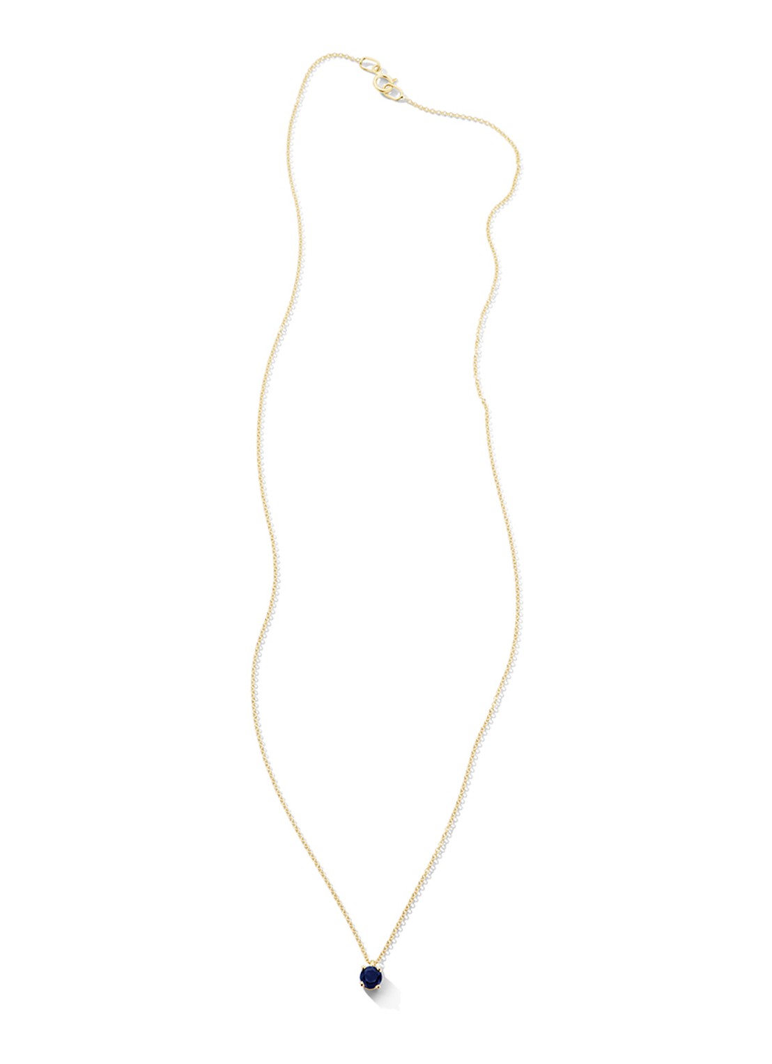 Blush Ketting van 14 karaat geelgoud met saffier 3200YBS - detail 5 geelgoud
