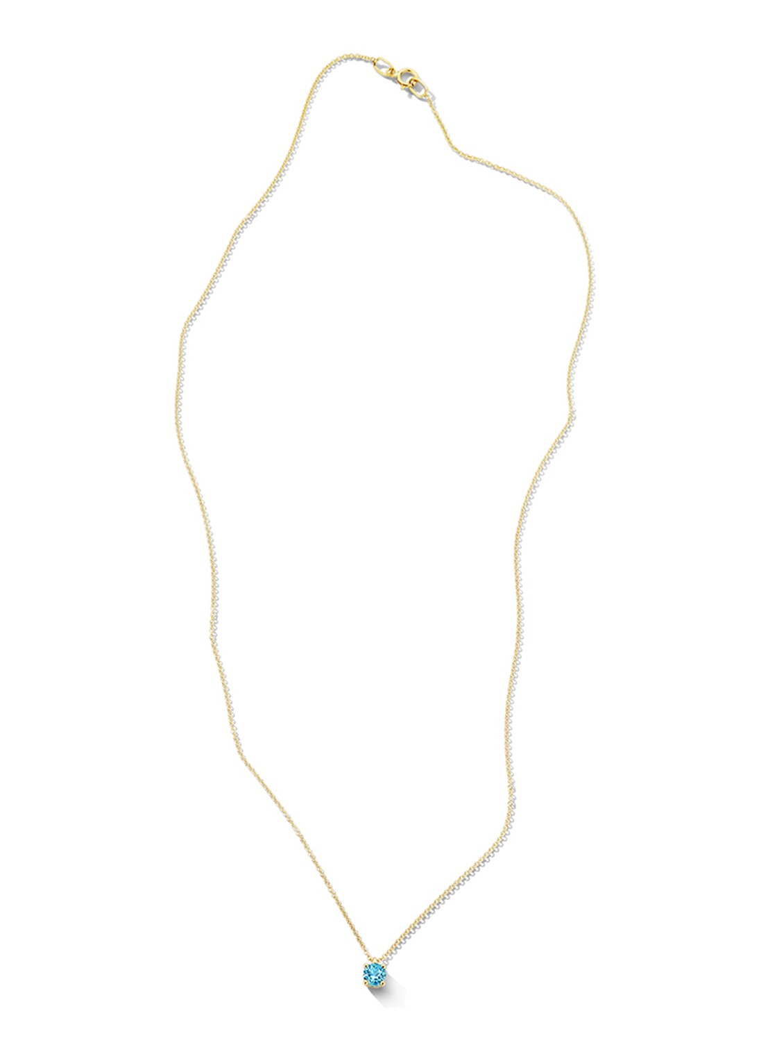 Blush Ketting van 14 karaat geelgoud met topaas 3200YBT - detail 3 geelgoud