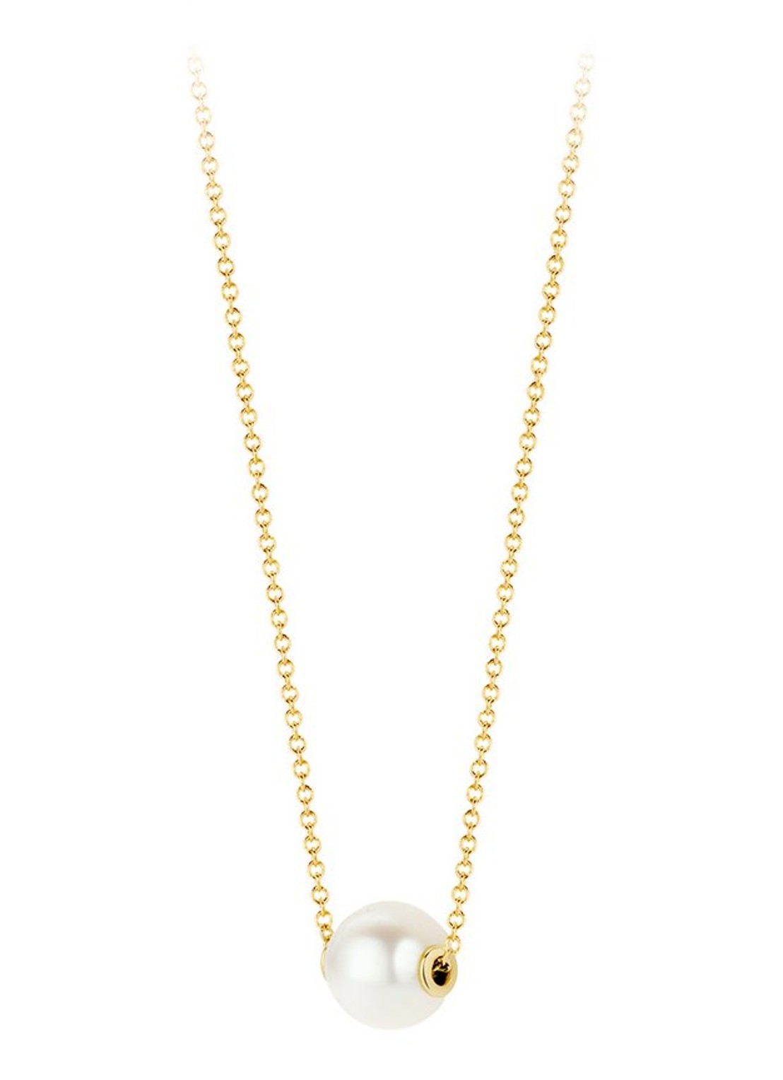 Blush Ketting van 14 karaat geelgoud met zoetwaterparel 3076YPW - detail 2 geelgoud