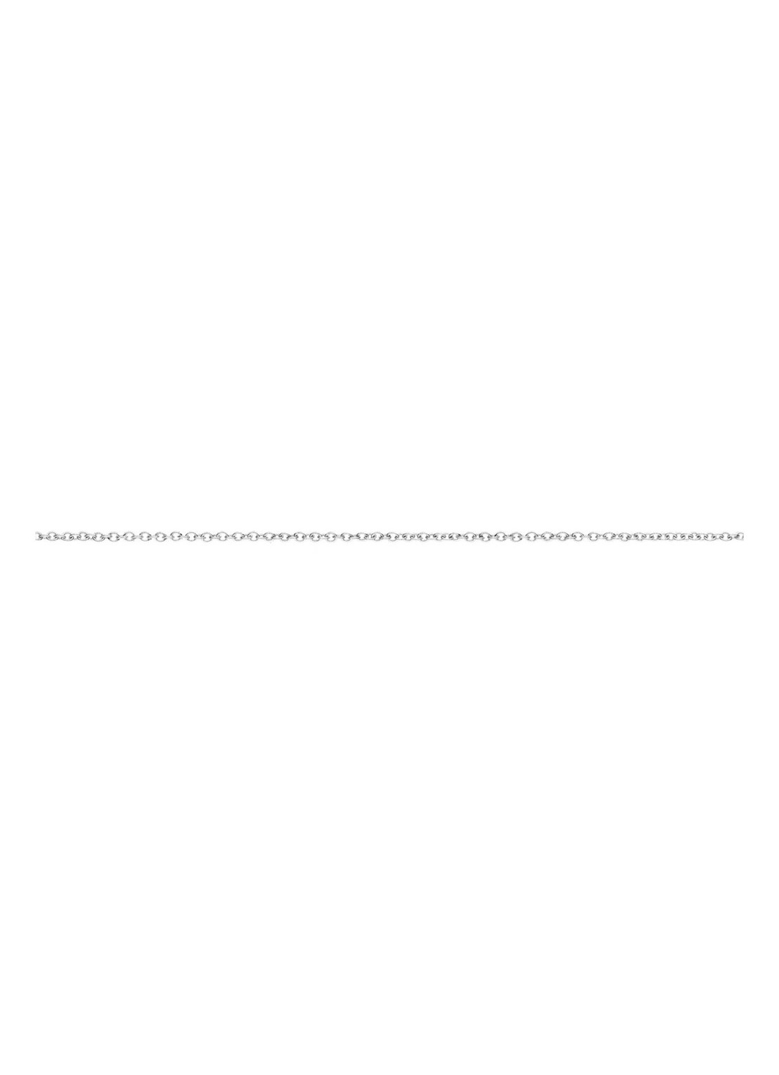 Blush Ketting van 14 karaat witgoud 3046WGO - voorkant 2 witgoud