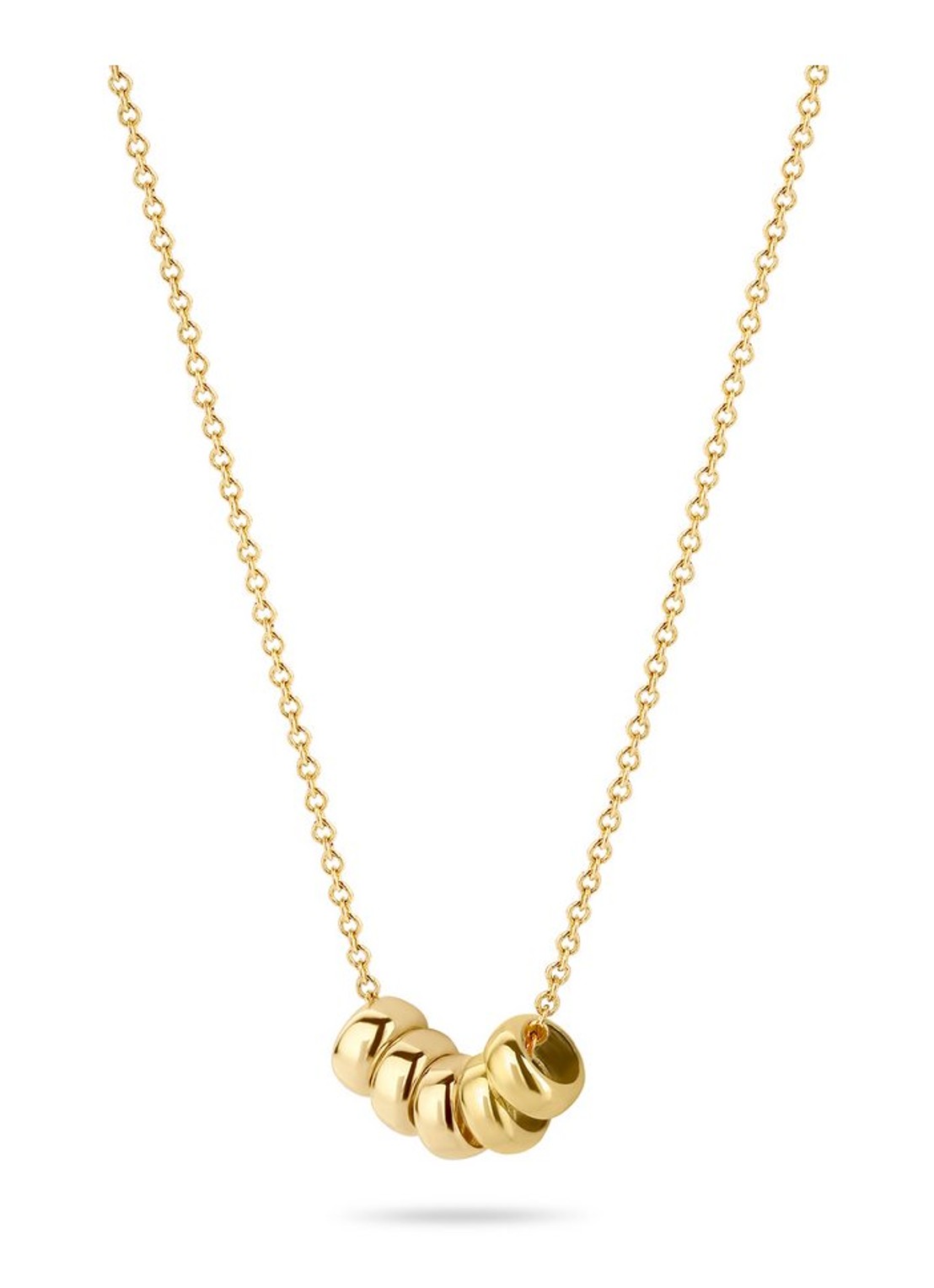 Blush Ketting van 14k goud 3087YGO - detail 2 geelgoud