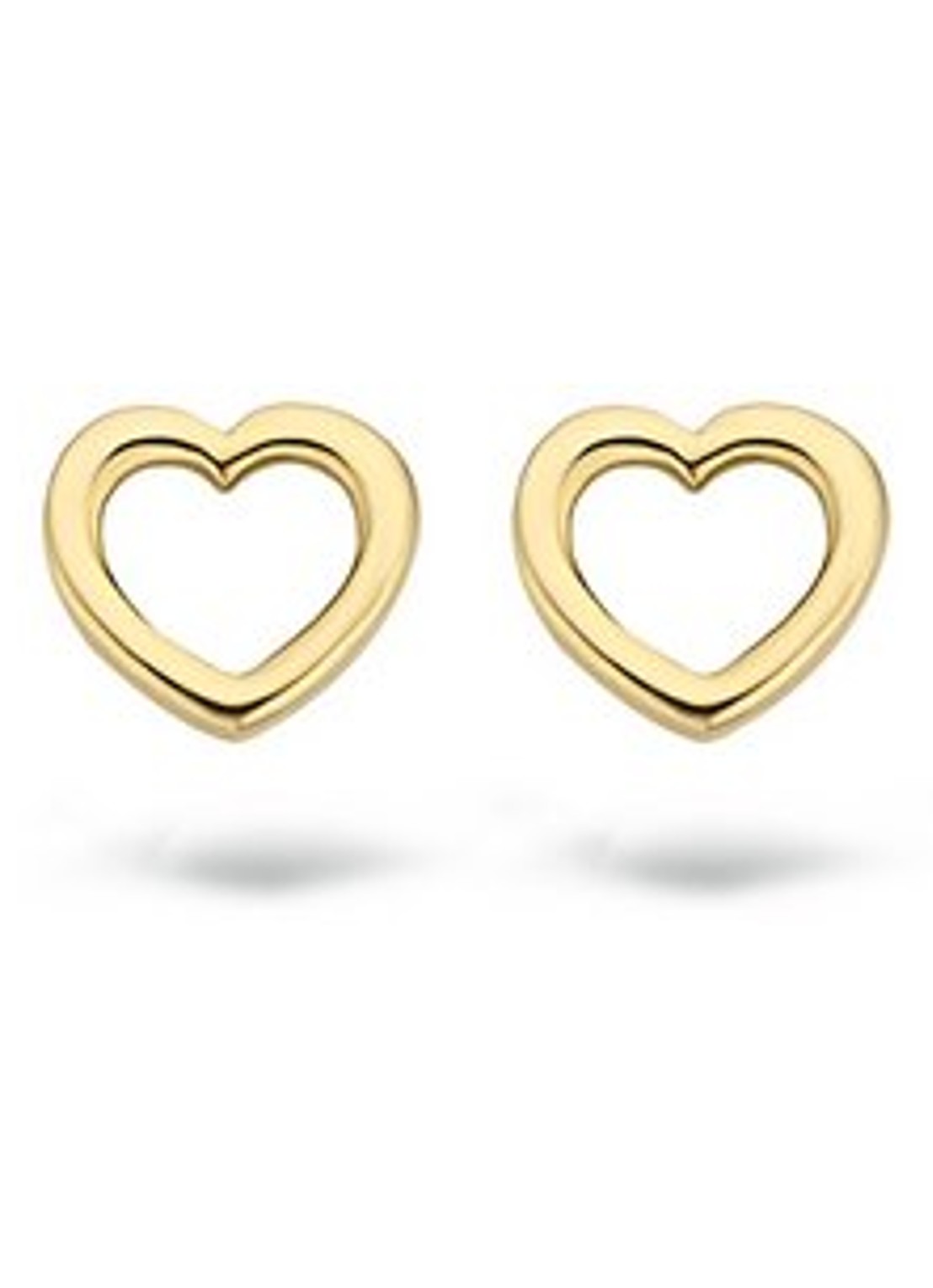 Blush Oorknopjes van 14 karaat geelgoud 7246YGO - voorkant 4 goud