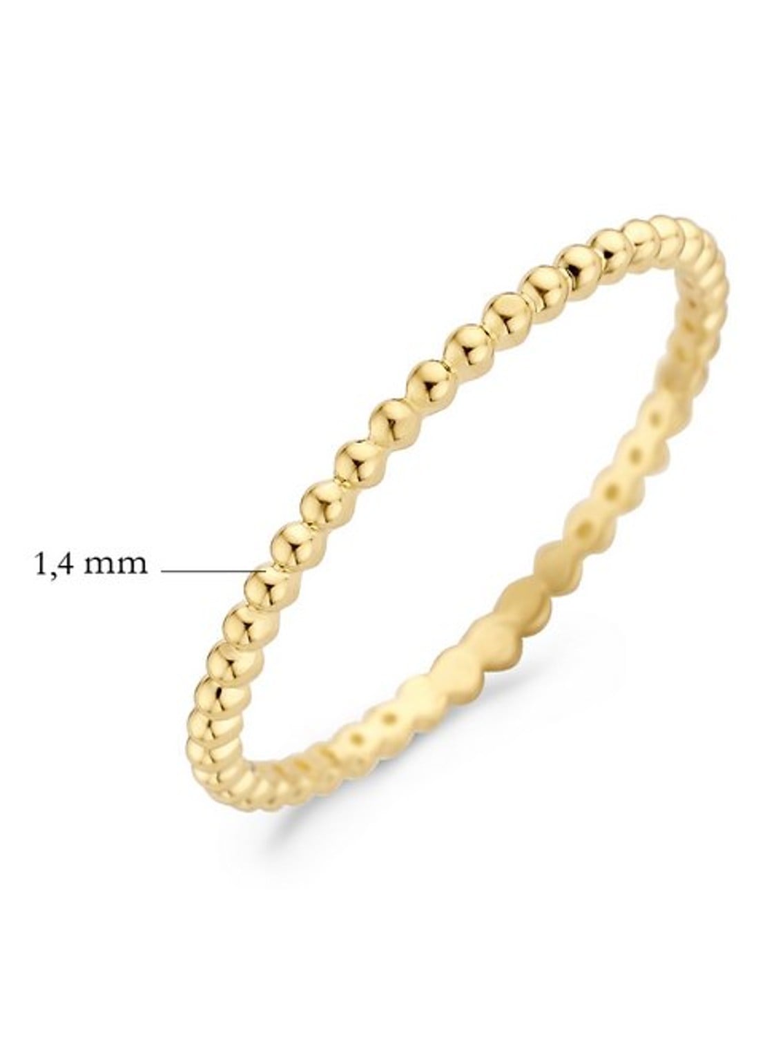 Blush Ring van 14 karaat geelgoud 1195YGO - detail 6 geelgoud