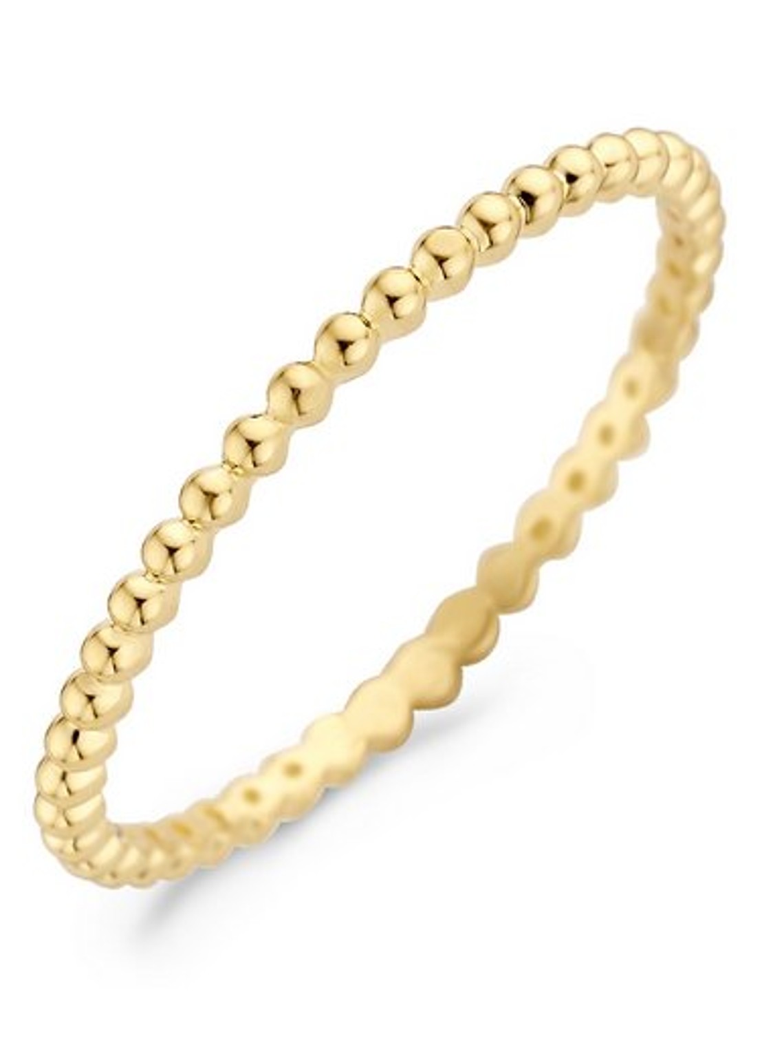 Blush Ring van 14 karaat geelgoud 1195YGO - voorkant 2 geelgoud