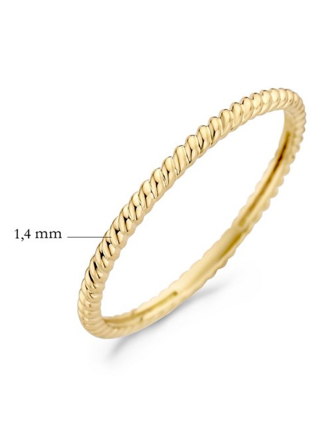 Blush Ring van 14 karaat geelgoud 1196YGO - detail 3 geelgoud