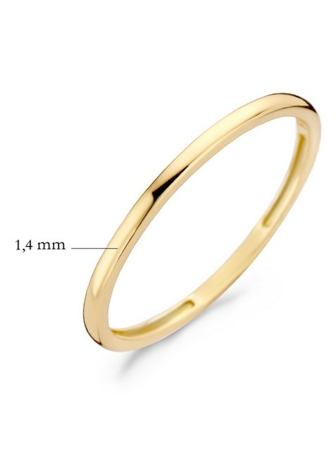 Blush Ring van 14 karaat geelgoud 1197YGO - detail 3 geelgoud