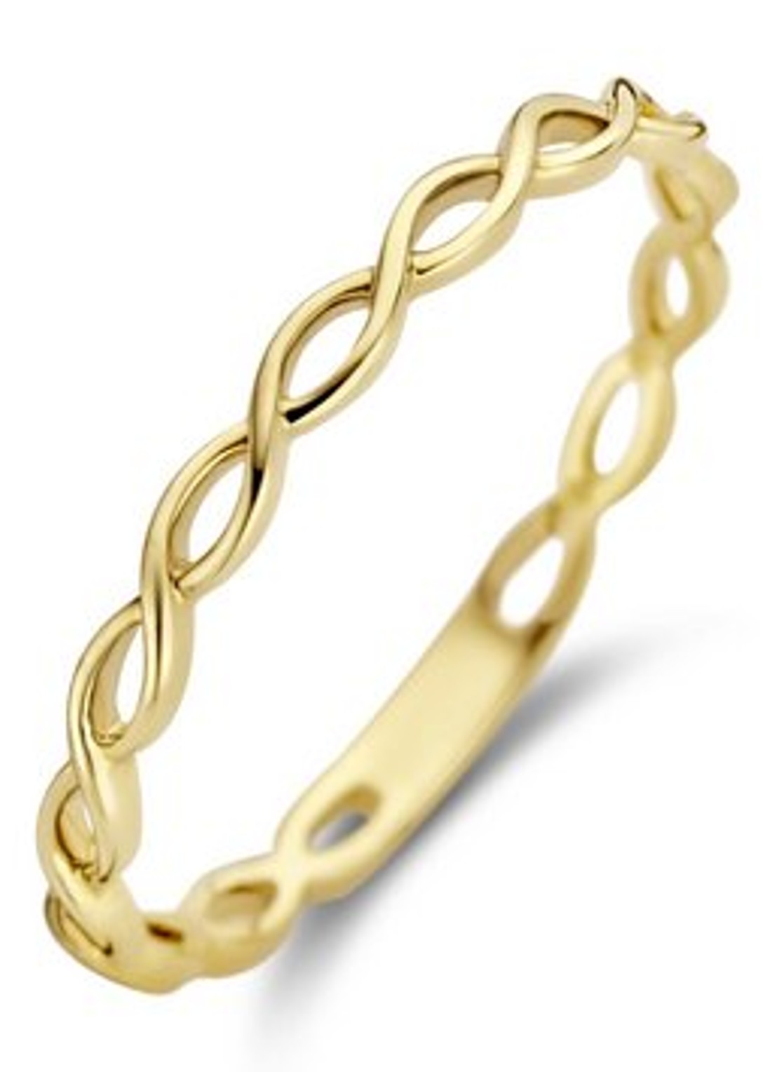 Blush Ring van 14 karaat geelgoud 1220YGO - voorkant goud