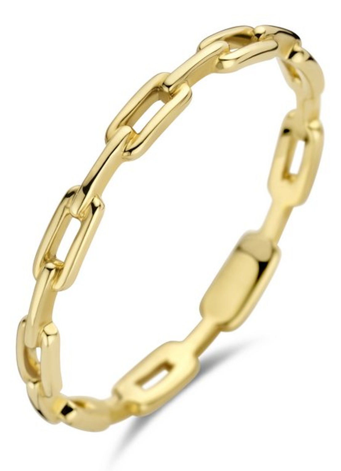Blush Ring van 14 karaat geelgoud 1230YGO - voorkant geelgoud