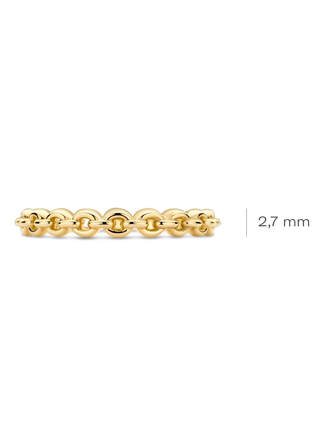 Blush Ring van 14 karaat geelgoud 1246YGO  - detail 2 geelgoud