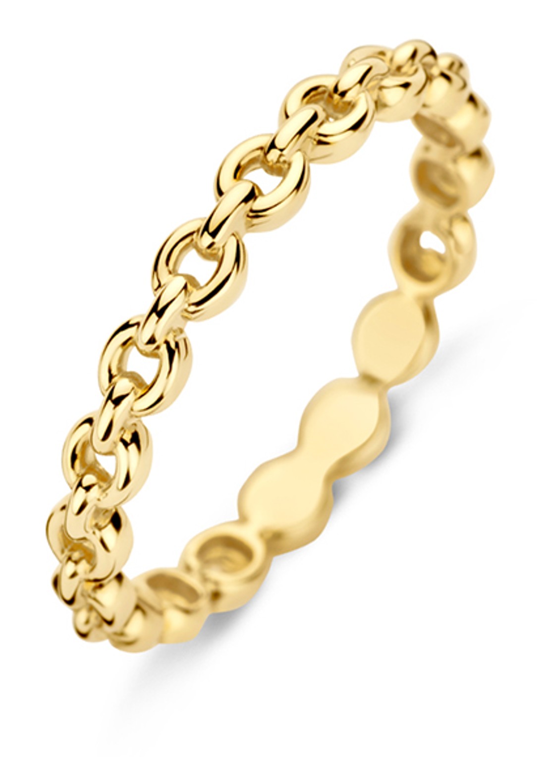 Blush Ring van 14 karaat geelgoud 1246YGO  - voorkant 3 geelgoud