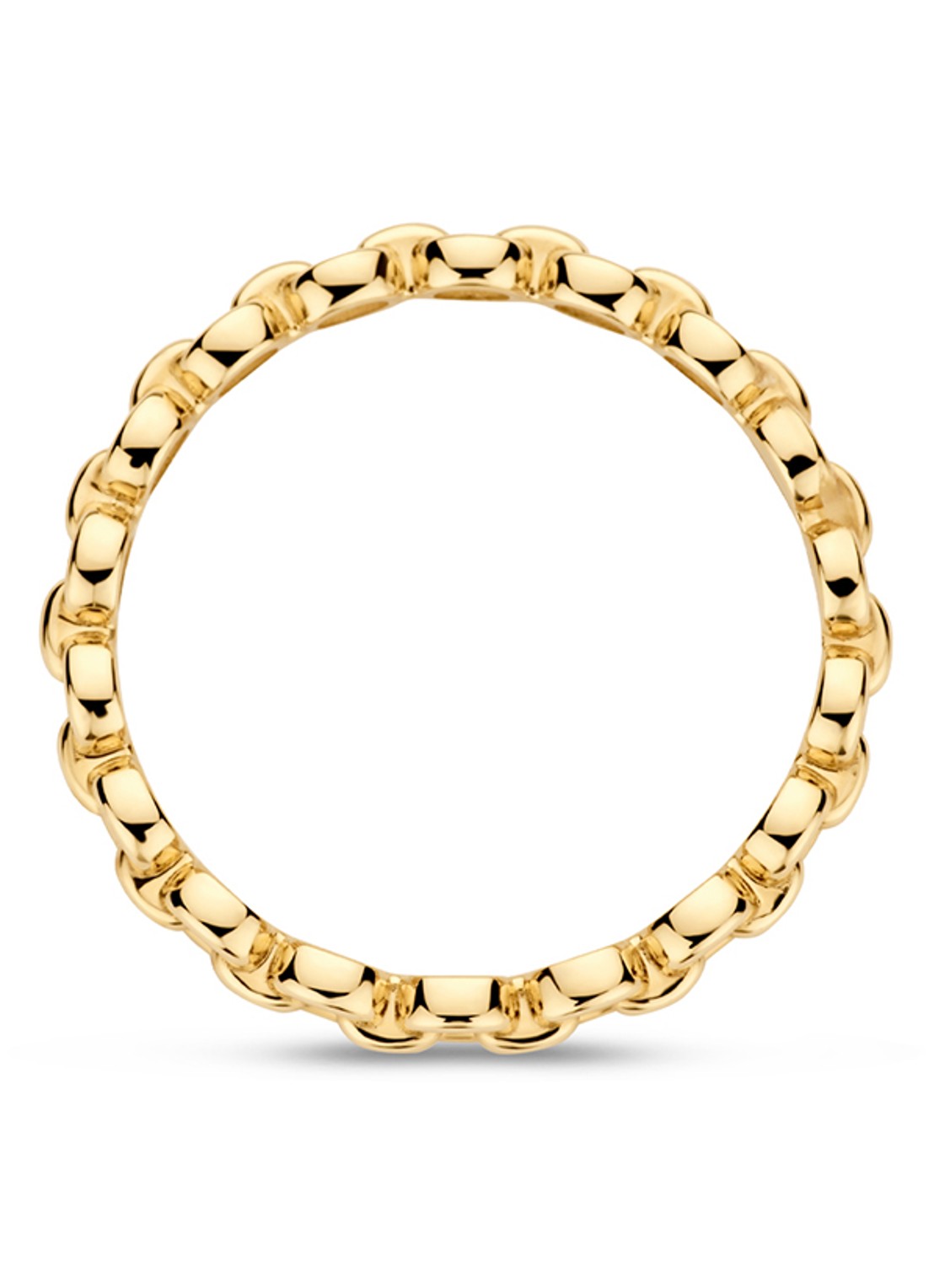 Blush Ring van 14 karaat geelgoud 1246YGO  - voorkant 4 geelgoud