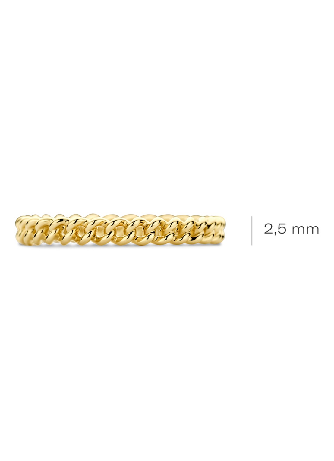 Blush Ring van 14 karaat geelgoud 1247YGO  - detail 4 geelgoud