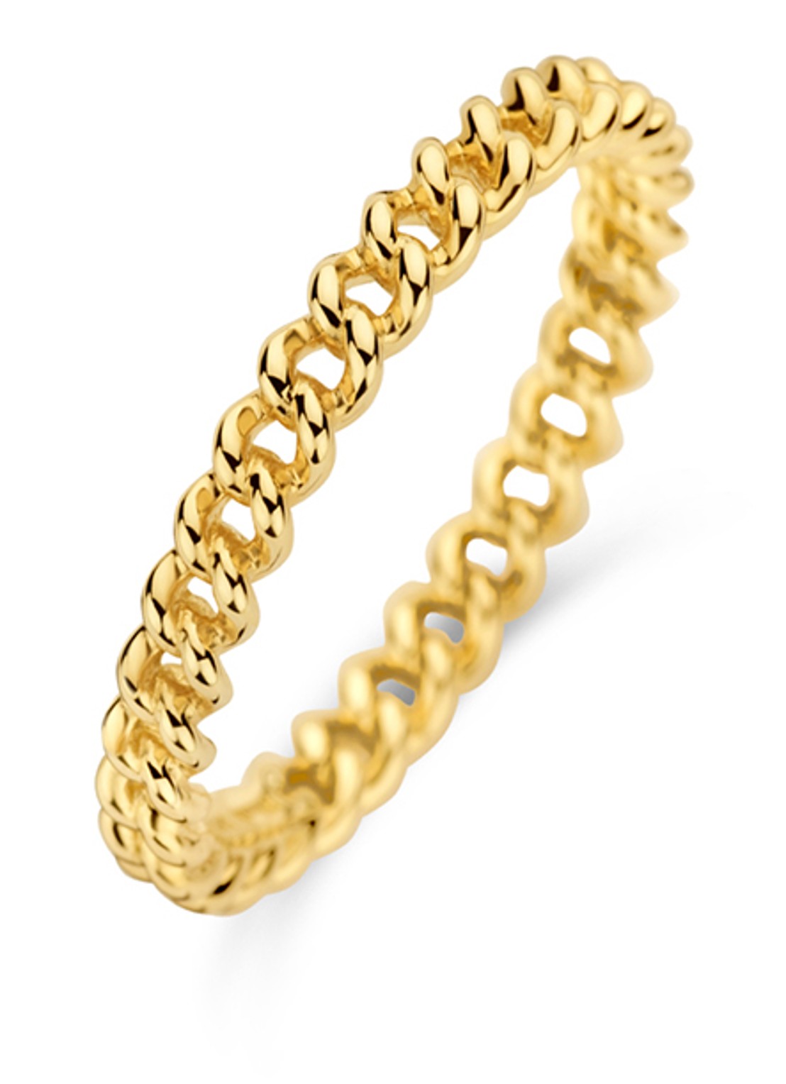 Blush Ring van 14 karaat geelgoud 1247YGO  - voorkant geelgoud