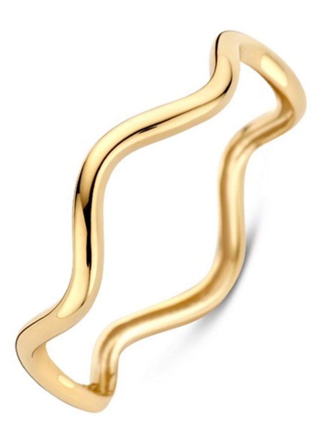 Blush Ring van 14 karaat geelgoud 1261YGO - voorkant 2 goud