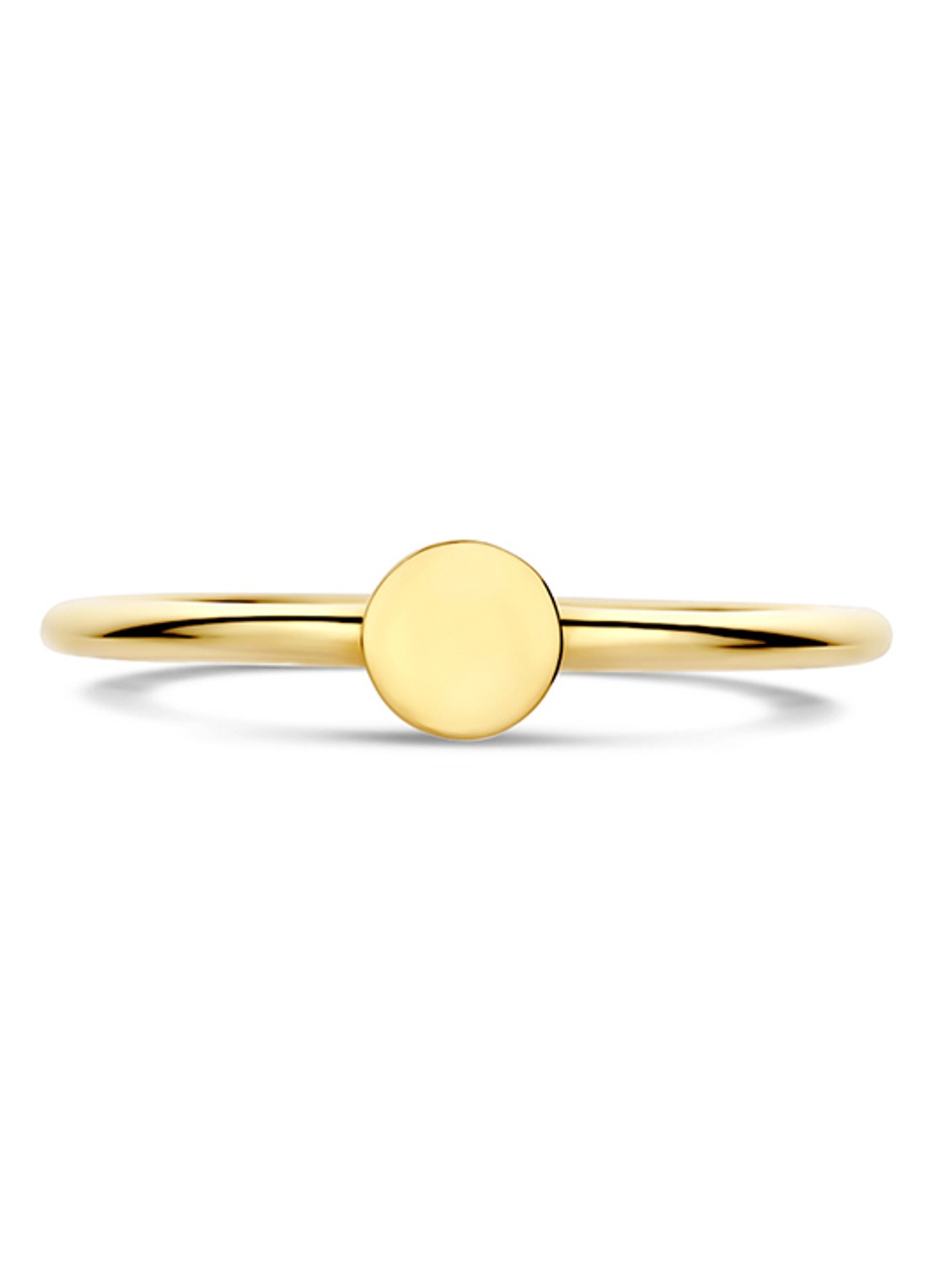 Blush Ring van 14 karaat geelgoud 1275YGO  - detail goud