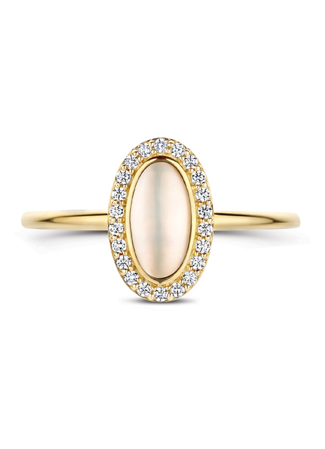 Blush Ring van 14 karaat geelgoud 1279YMQ - detail 3 undefined