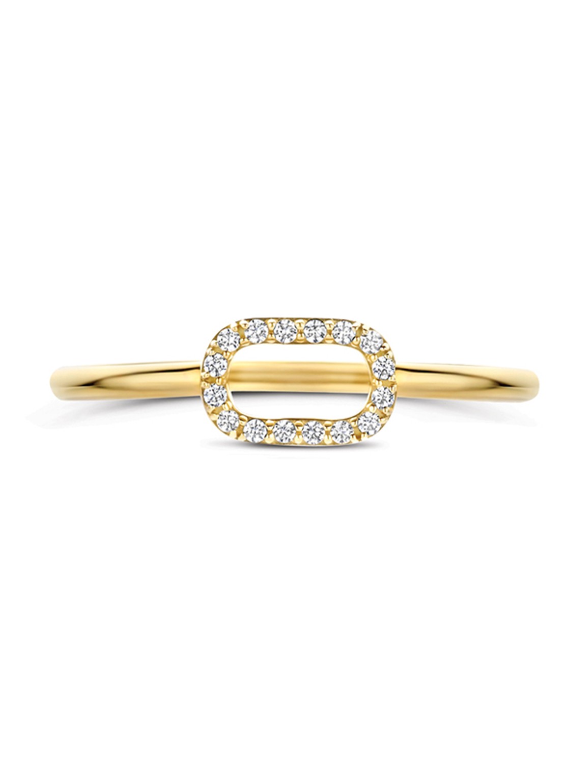 Blush Ring van 14 karaat geelgoud 1289YZI  - detail 3 geelgoud
