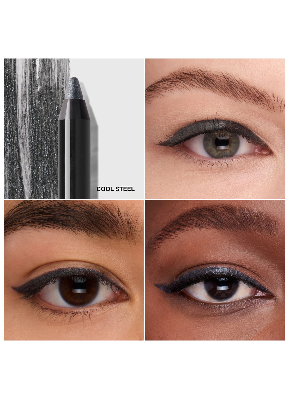 Bobbi Brown 24 Hour Waterproof Kajal Liner - eyeliner - detail 4 cool steel