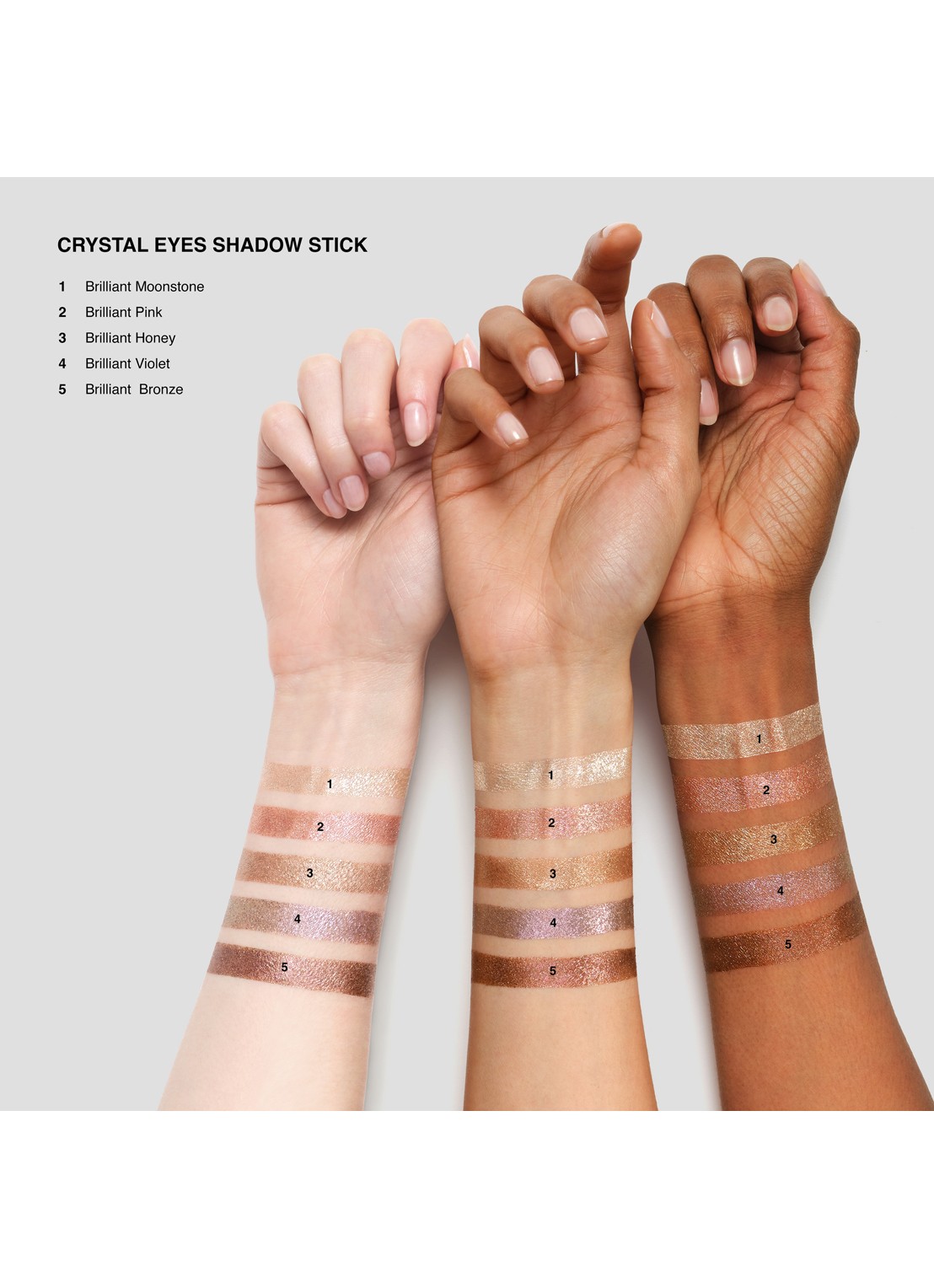 Bobbi Brown Crystal Eyeshadow Stick - oogschaduw stick - detail 5 brilliant pink