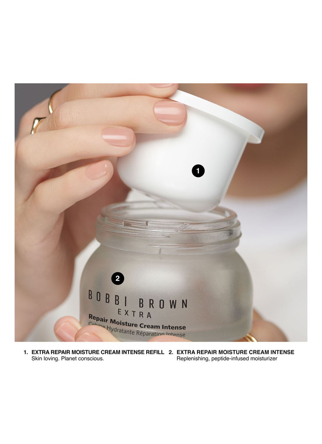 Bobbi Brown Extra Repair Intense Moisture Cream Refill - gezichtscrème navulling - voorkant 2 undefined