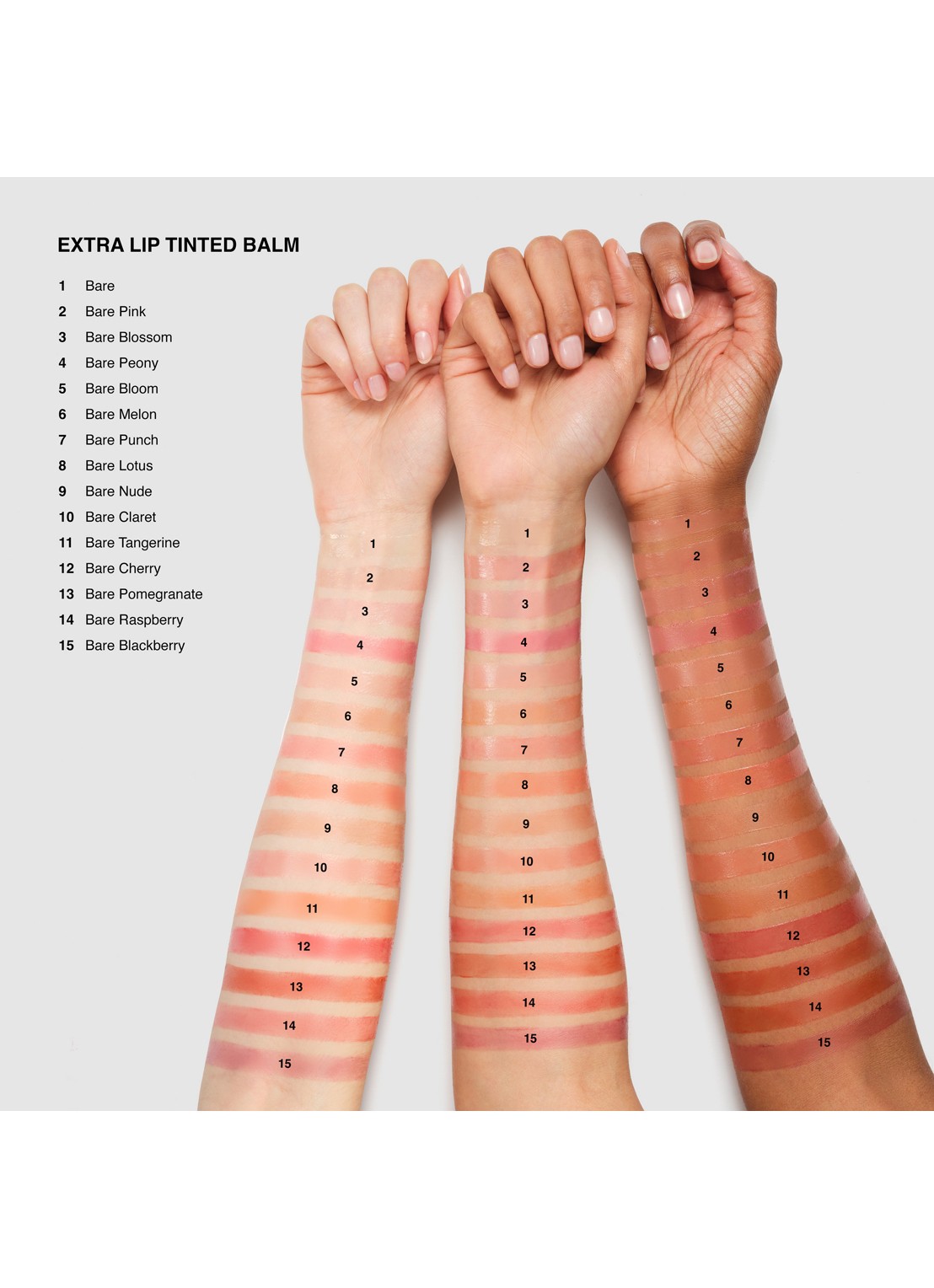 Bobbi Brown Extra Tinted Lip Balm - getinte lipbalsem - detail 2 211 bare melon