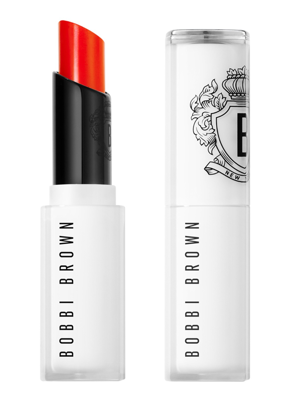 Bobbi Brown Extra Tinted Lip Balm - getinte lipbalsem - voorkant 205 bare tangerine