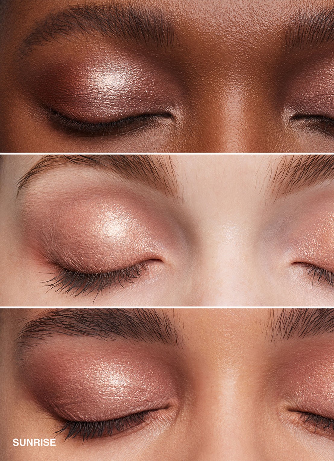 Bobbi Brown Eyeshadow Trio Sunrise - oogschaduw palette - detail 3 sunrise