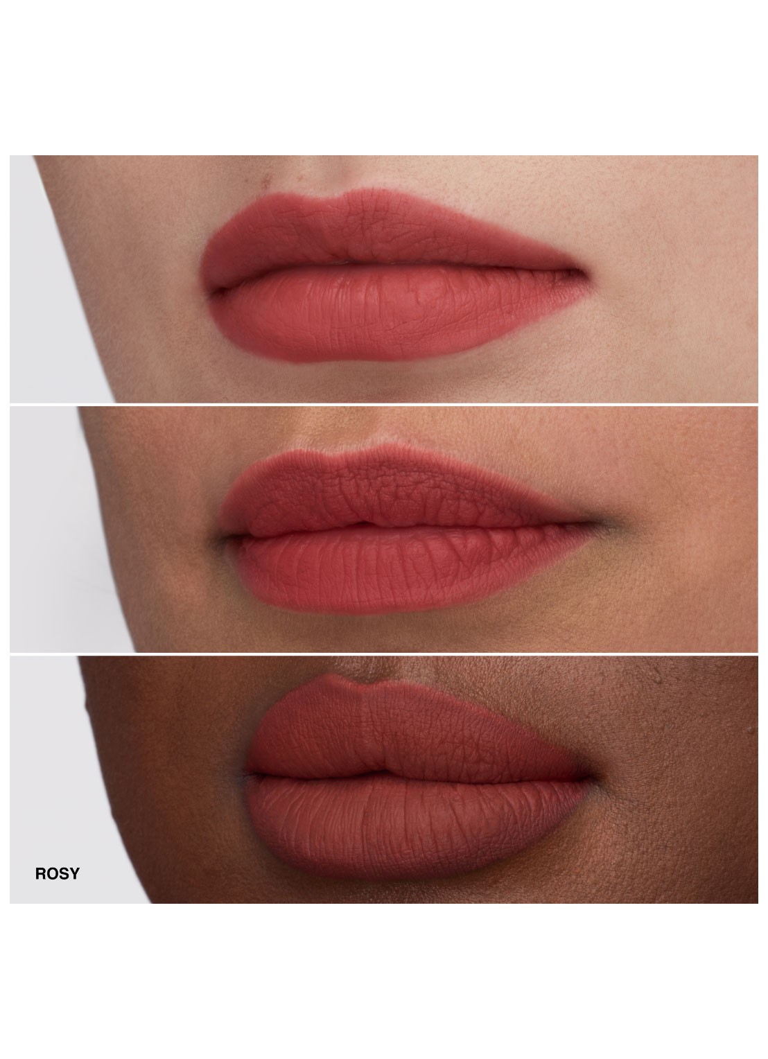 Bobbi Brown Luxe Cashmere Matte Lipstick - detail 2 rosy