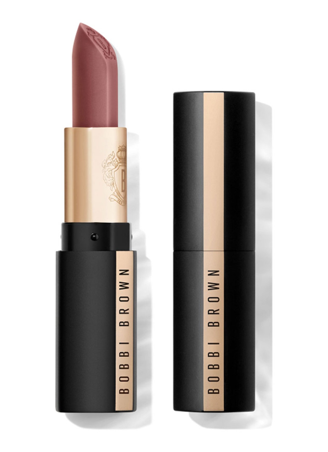 Bobbi Brown Luxe Cashmere Matte Lipstick - voorkant vintage blush
