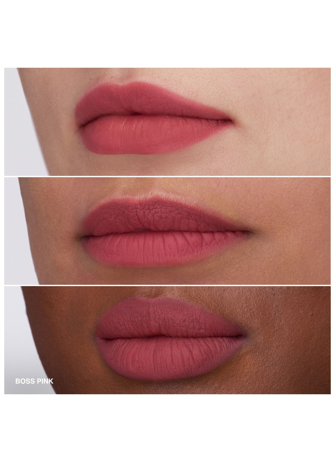 Bobbi Brown Luxe Cashmere Matte Lipstick - detail 4 boss pink