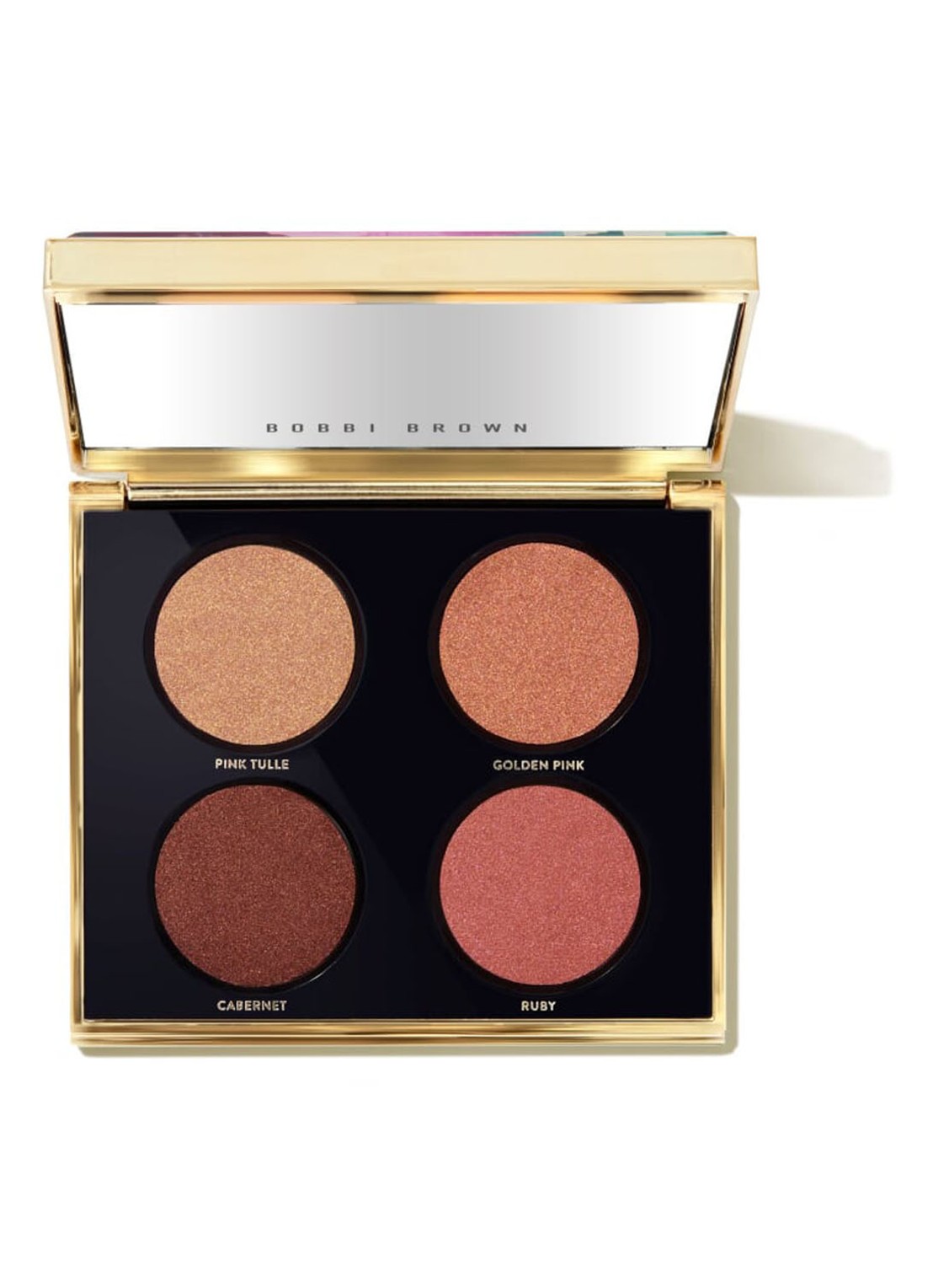 Bobbi Brown Luxe Encore - Limited Edition oogschaduw palette - voorkant burgundy