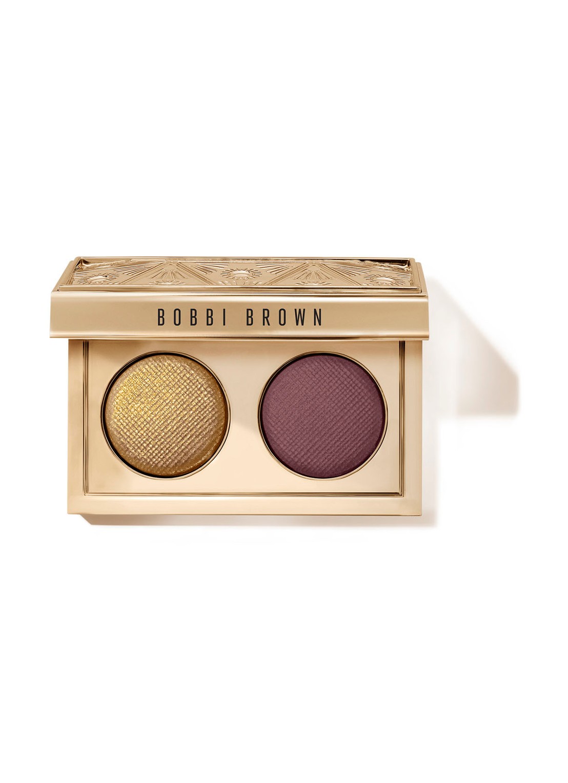 Bobbi Brown Luxe Eye Shadow Duo - Limited Edition oogschaduw palette - voorkant dancefloor glam