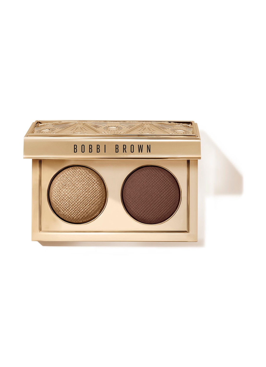 Bobbi Brown Luxe Eye Shadow Duo - Limited Edition oogschaduw palette - voorkant last dance